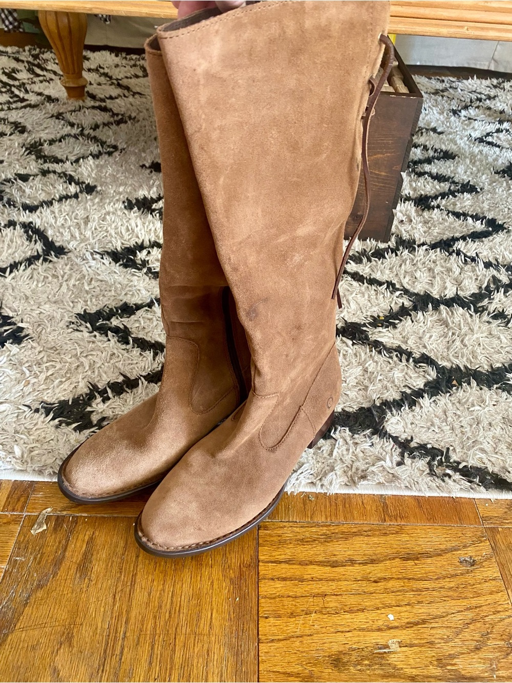 Born suede knee high boots